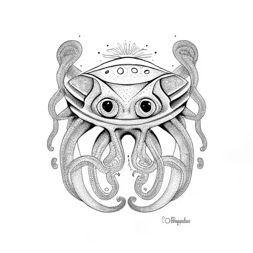 Newborn Octupus With Date