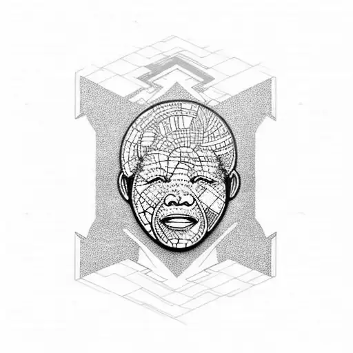 Mandela With Wake Forest Logo