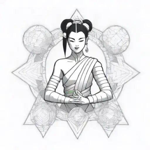 Yue From Avatar Last Air Bender W Moon