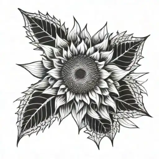 Geometrical Sunflower