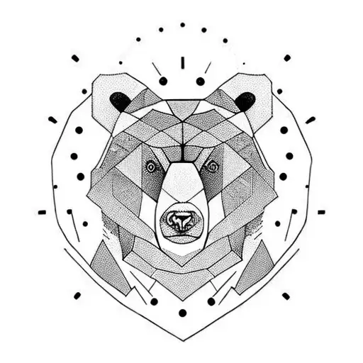 Bear With Body Side View