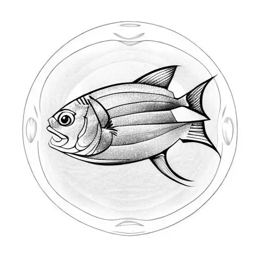 Pices Fish In Circle