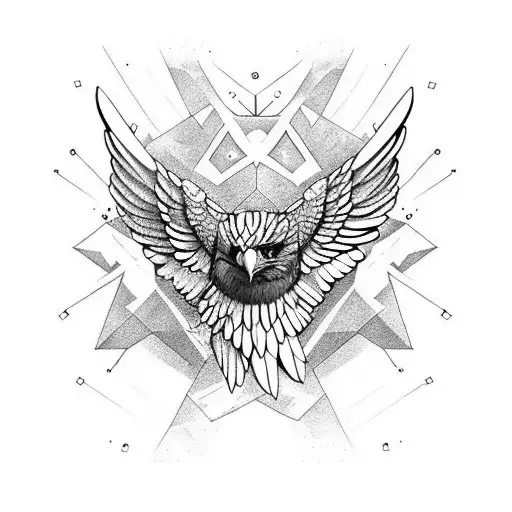 Verreaux's Eagle With Iron Sword War Wings