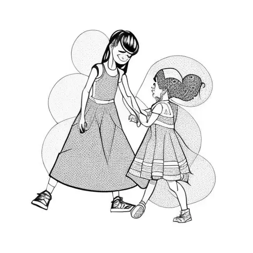 Little Girl Vs Woman