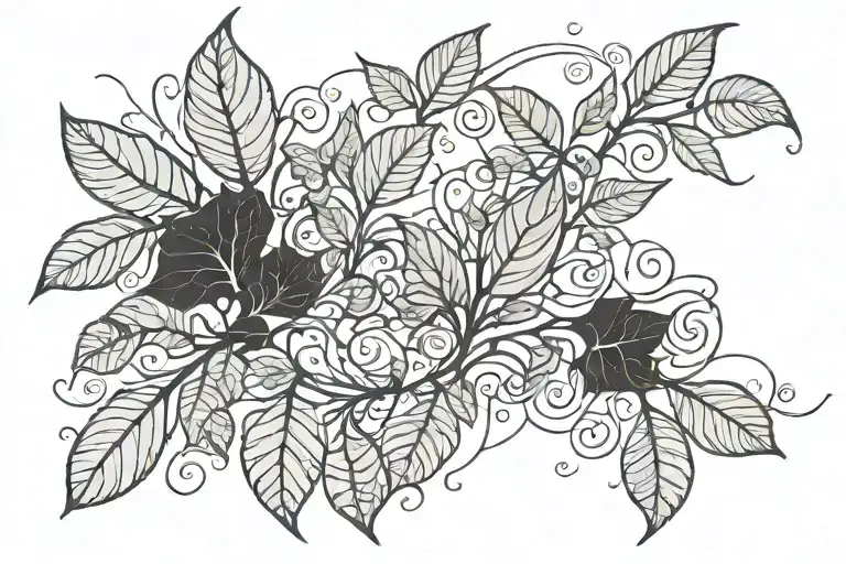 Leaf And Vine Wrapped