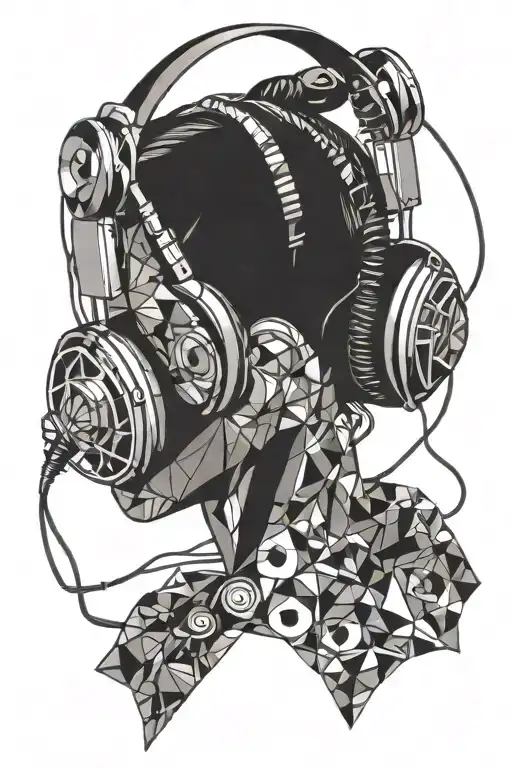 Music Is Life Headphones 1984 Year Born