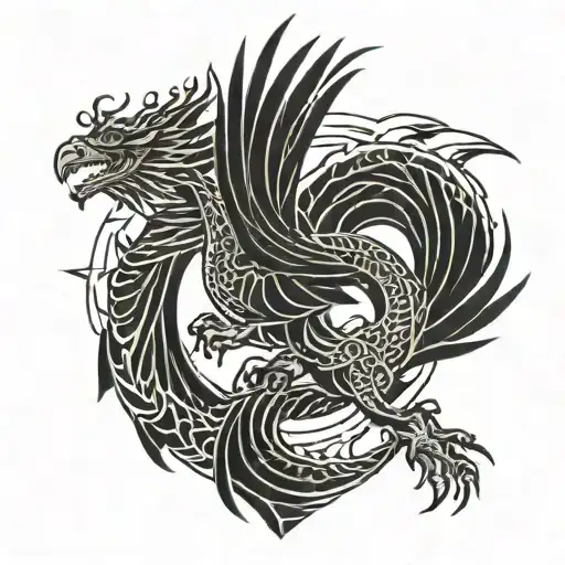 Phenix And Dragon