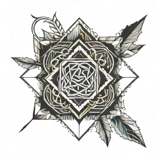 Love Symbol Intertwined