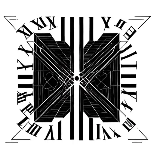 326 In Roman Numerals On Neck