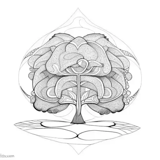 Cocoa Pod Tree With Design