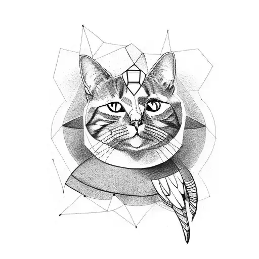 A Cat With A Crow And A Philosopher