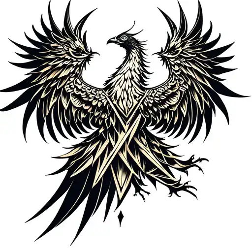 Phoenix Rising From The Ashes