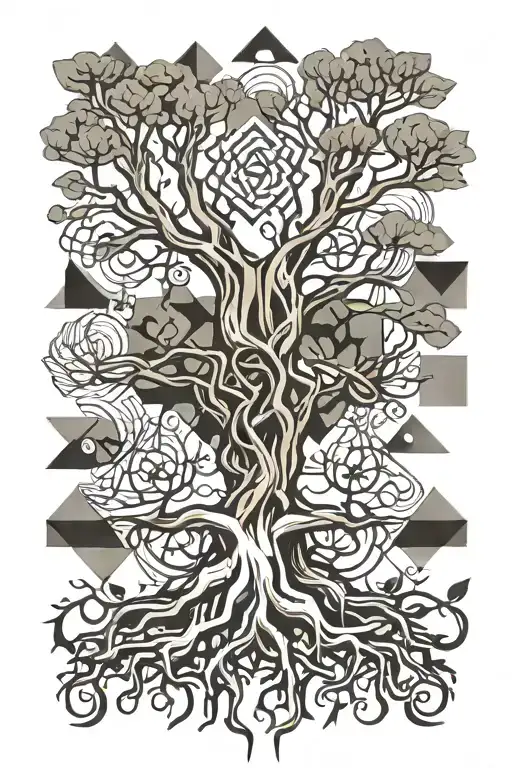 Tree And Roots