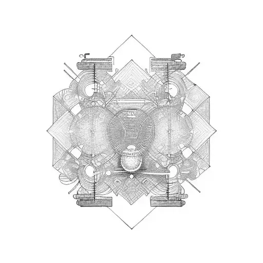 Combine Mechanical And Music Elements In A Minimalist Design