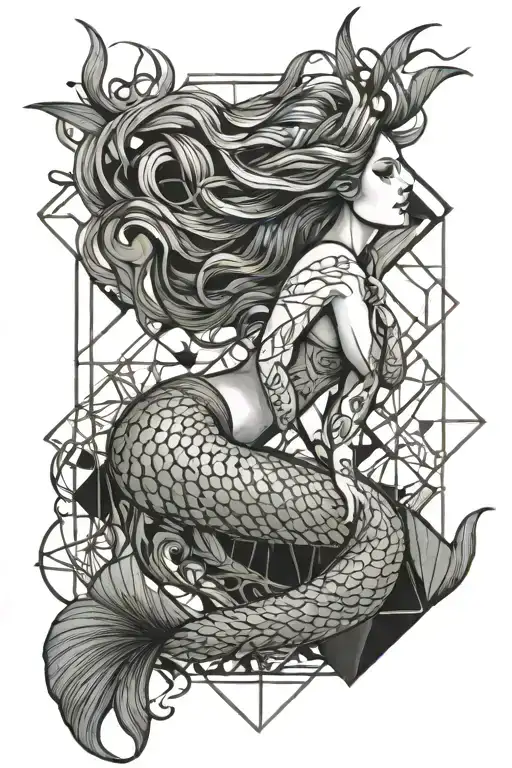Mermaid Swimming