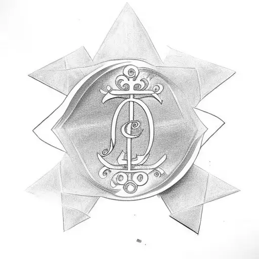 Lettering Cross Using Names Chandler And Wyatt