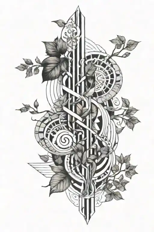 Vine Style Timeline That Wraps Around The Arm