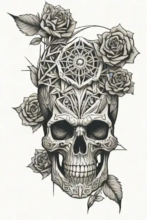 Skull Gemeni Whith Skull