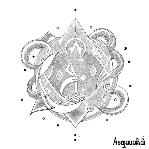 Aquarius Zodiac Sign Symbol