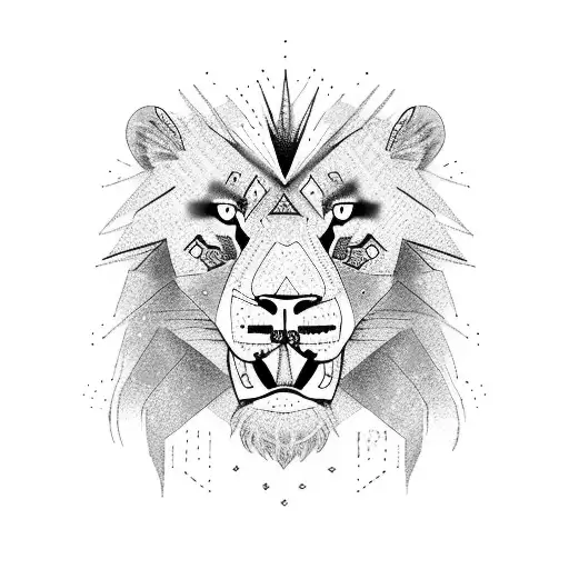 Half Lion Half Panda