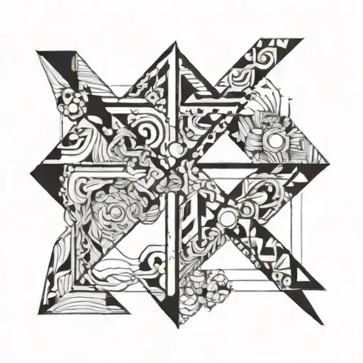 Mother Daughter Letter E Made