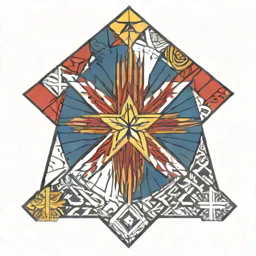 Arizona Flag Intertwined