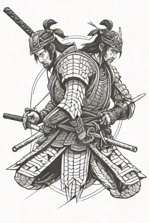 Samurai Is Divided Into Two Sides