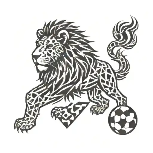 Lion And Galatasaray Football
