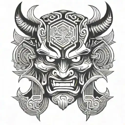 Oni Mask Samurai