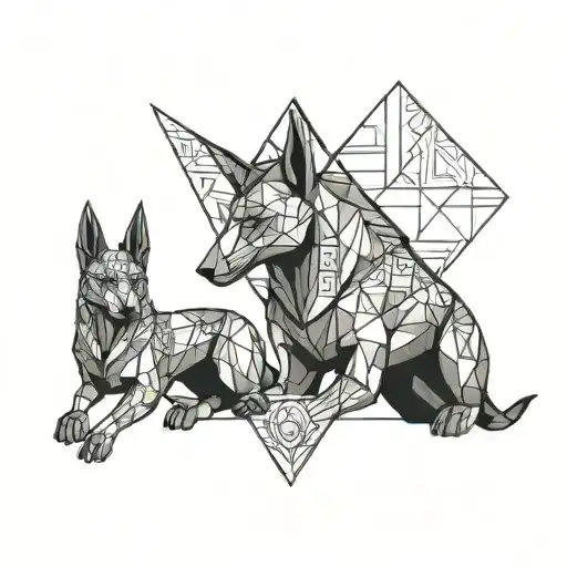 Anubis And Odin