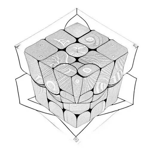 Rubiks Cube David Star Patern