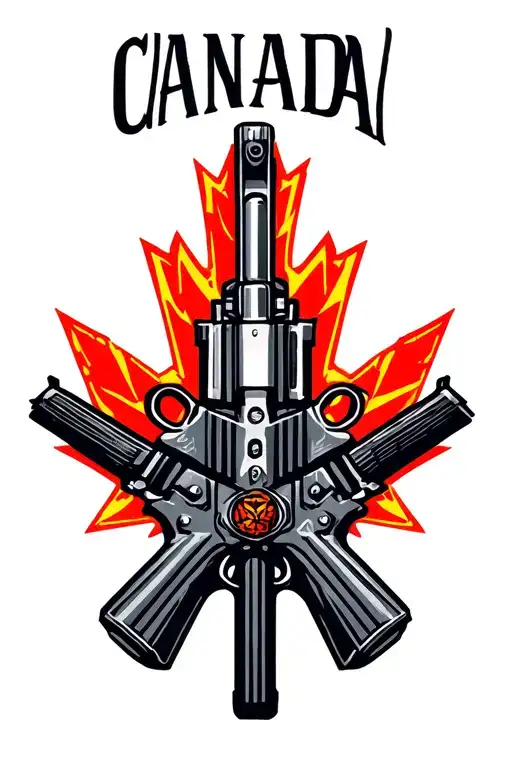 Canada Armed Forces Guns And Fire