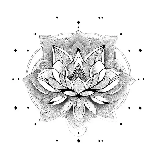 Lotus Flower Binary Code
