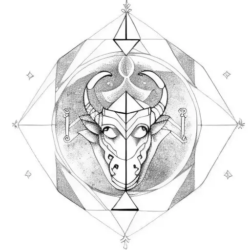 Capricorn Pisces Aries Symbol
