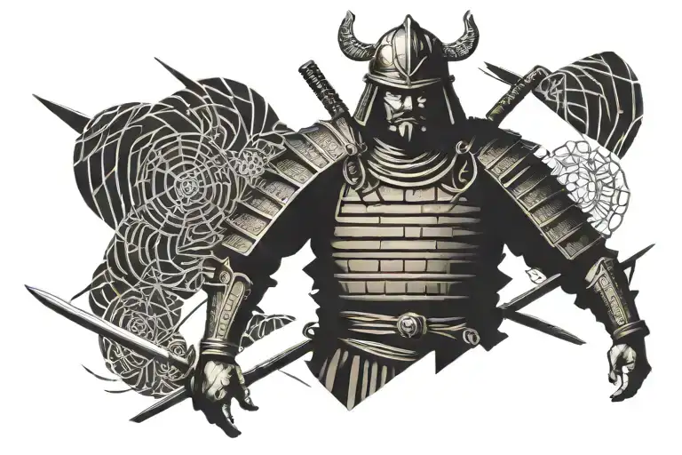 Samurai Warrior Standing