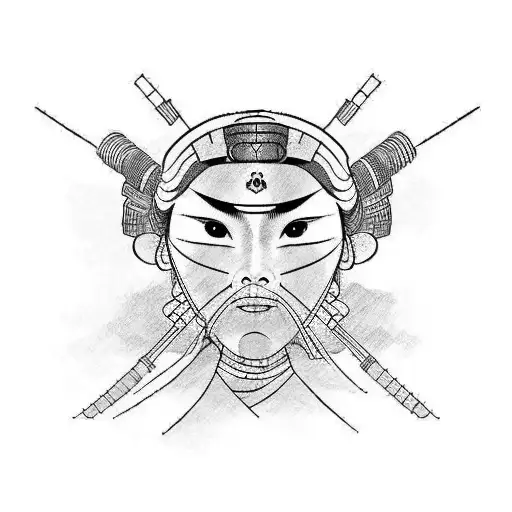 Japanese Woman Samurai