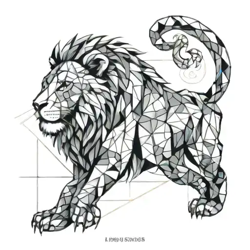 Leo Zodiac Sign Costellation Animal