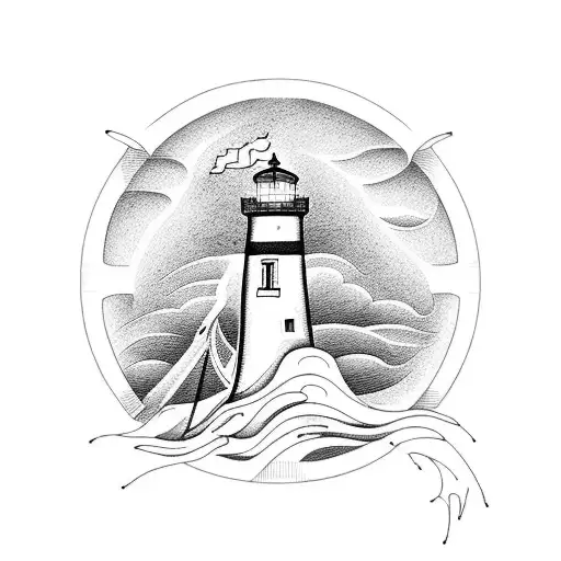 A Sea Lighthouse