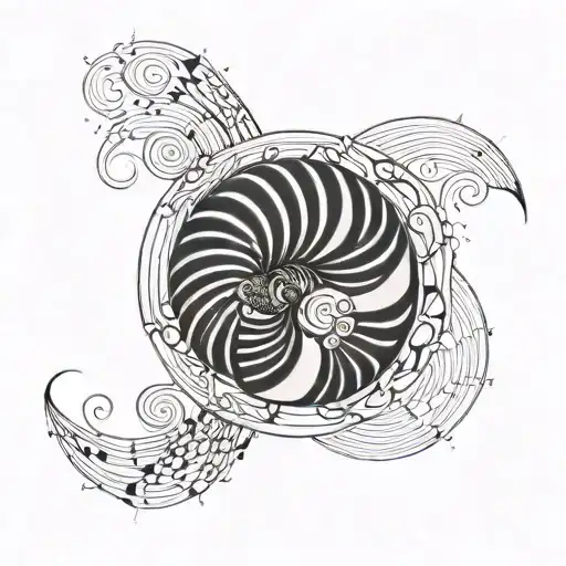 Fibonacci Spiral Music
