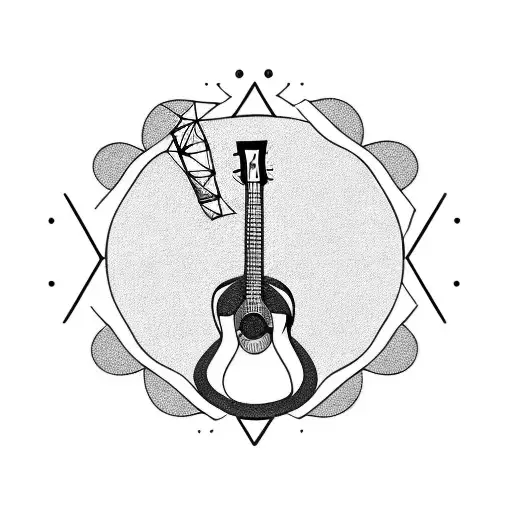 Guitar With Airplane