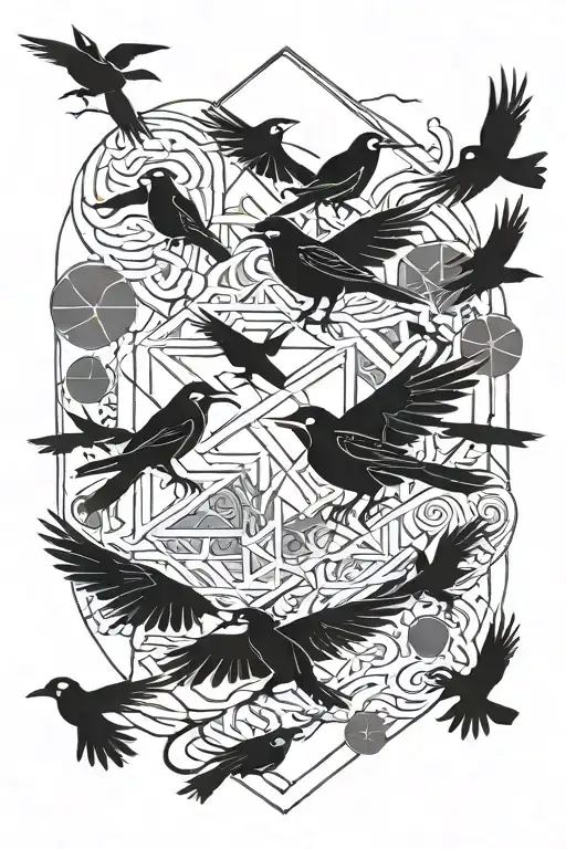 Itachi Uchiha With Crows