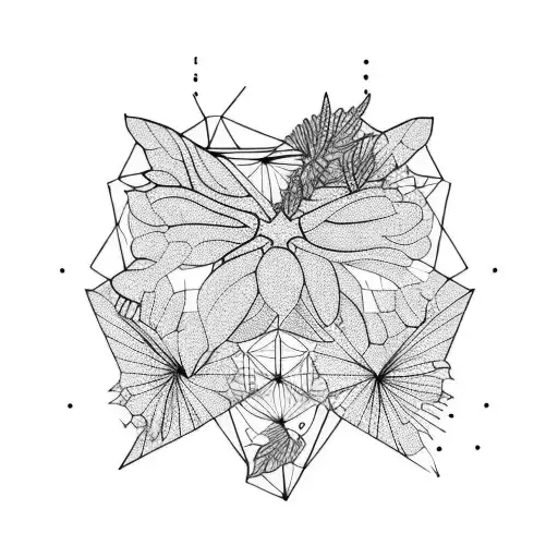 Hanging Plant Transformer Into Woman