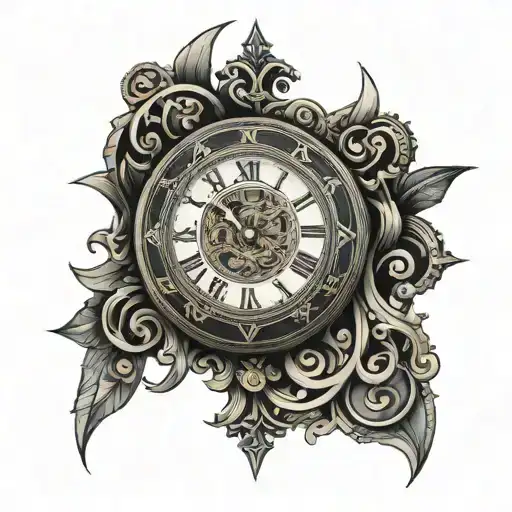 Wall Antique Clock