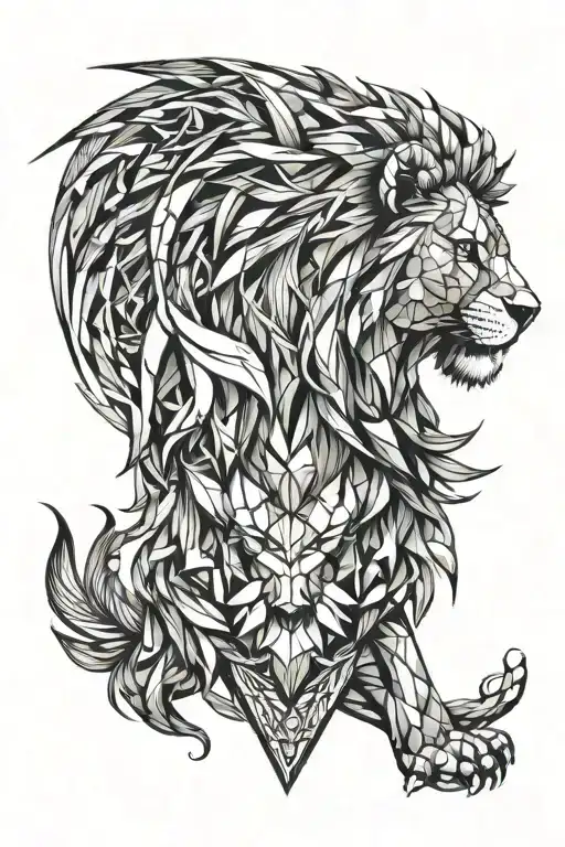 Lion Music Fire Flames