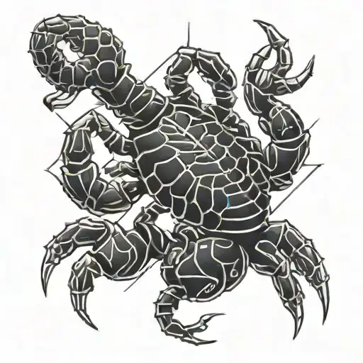 Scorpio Zodiac Sign Realism Scorpion Crawling