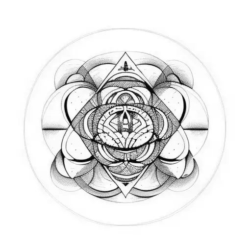 Sacred Geometry Astronaut