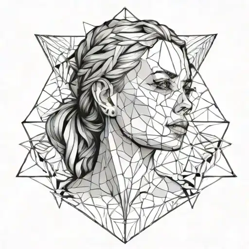 Portrait Of A Girl In Sadness And Joy At The Same Time