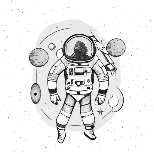 Astronaut Passed Out Drunk Sleeping On A Keyboard Space Bar On A Keyboard