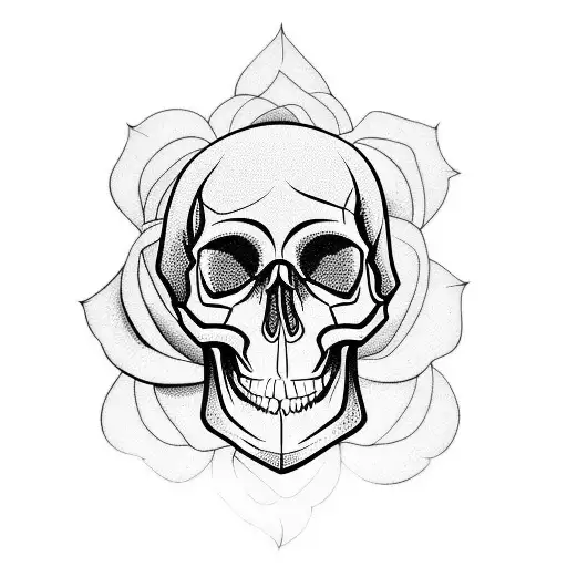 Skull And Roses
