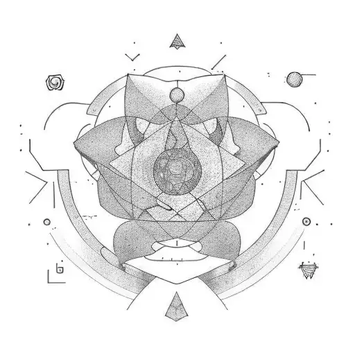 Atom And Book And Tree And Dog Cat Paw